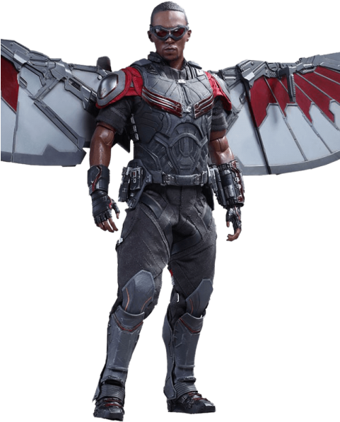 Hot Tots Captain America - Falcon Avengers Civil War - Transparent PNG Free Download