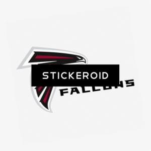 Atlanta Falcons Football - Atlanta Falcons 2-pack Car Magnet Set - Transparent PNG Free Download