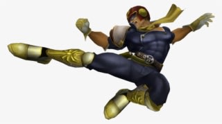 Captain Falcon Png - Captain Falcon Smash Bros - Transparent PNG Free Download