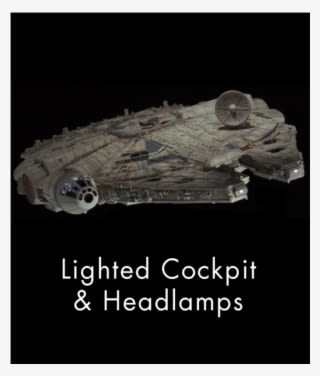 Efx Collectibles 1/100 Star Wars The Empire Strikes - Star Wars - Millennium Falcon Die Cast Replica - Transparent PNG Free Download