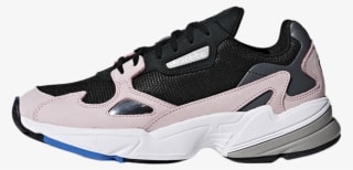 Picture Of Adidas Falcon Black/pink - Adidas Falcon Black Pink - Transparent PNG Free Download