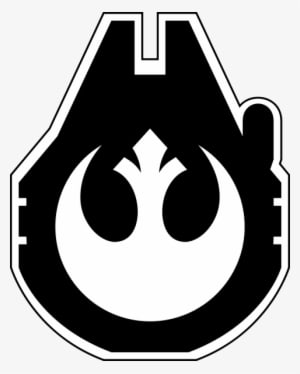 Free Download Rebel Alliance Symbol Clipart Anakin - Rebel Alliance Millennium Falcon - Transparent PNG Free Download