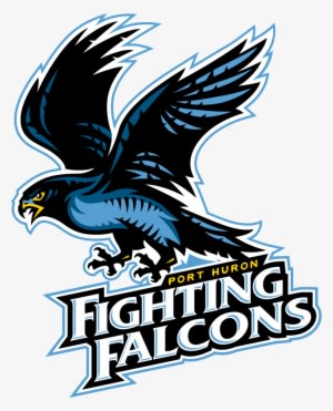 Port Huron Fighting Falcons - Transparent PNG Free Download