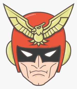 Karen Ho 2015 - Captain Falcon Head Png - Transparent PNG Free Download