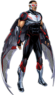 Avengers Ultron Revolution Falcon - Transparent PNG Free Download