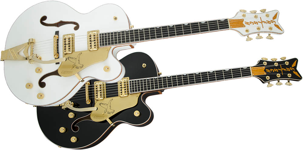 Richard Fortus Gear - Gretsch G6136t Players Edition White Falcon, Bigsby - Transparent PNG Free Download