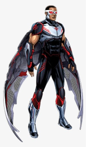 Avengers Ultron Revolution Falcon - Transparent PNG Free Download