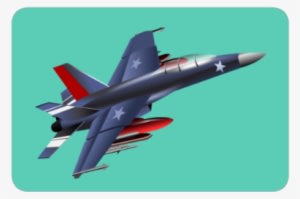 Fighter Plane - General Dynamics F-16 Fighting Falcon - Transparent PNG Free Download