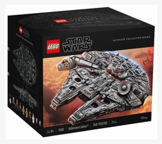 Lego Star Wars 75212 Millennium Falcon Size - Transparent PNG Free Download