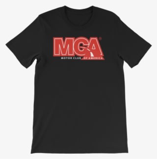 Mca Red Logo Black Short Sleeve Jersey T-shirt - Falcon Heavy T Shirt - Transparent PNG Free Download