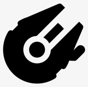 Millennium Falcon Free Vector Icon Designed By Freepik - Star Wars Vector Png - Transparent PNG Free Download