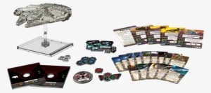 Millennium Falcon Expansion Pack - Fantasy Flight Games - X-wing Miniatures Game B-wing - Transparent PNG Free Download
