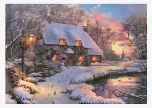 Falcon De Luxe The Poet's Cottage - Dominic Davison Winter - Transparent PNG Free Download