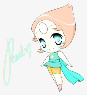 Scarlet Falcon - Google - Steven Universe Pearl Chibi - Transparent PNG Free Download