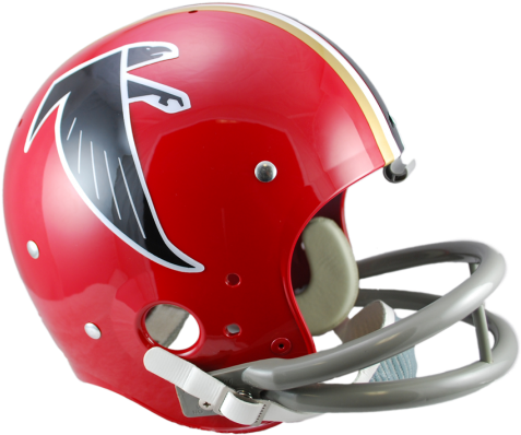 Atlanta Falcons Tk Suspension Helmet - San Francisco 49ers Throwback Helmet - Transparent PNG Free Download