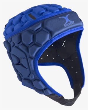 Falcon Navy Royal Headguard - Gilbert Falcon 200 Junior Rugby Headguard Navy/royal - Transparent PNG Free Download
