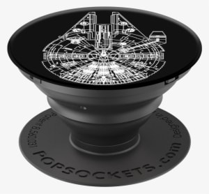 Aluminum Millennium Falcon - Tennessee Vols Popsocket - Transparent PNG Free Download