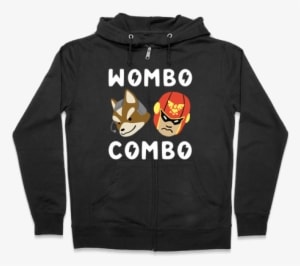 Fox And Captain Falcon Zip Hoodie - Halloween Gives Me The Real Big Frighten Hoodie: Funny - Transparent PNG Free Download