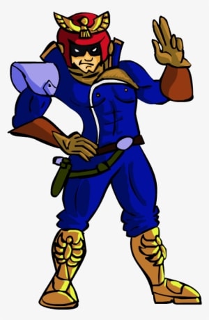 Captain Falcon - Wallpaper - Transparent PNG Free Download