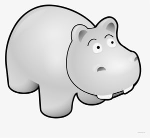 Prairie Falcon Clipart Carrot - Custom Cartoon Hippo Throw Blanket - Transparent PNG Free Download