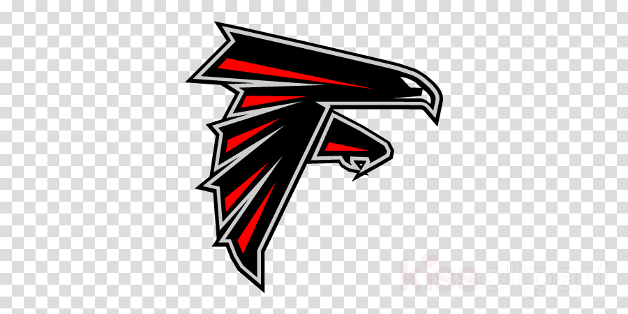 Falcons Logo Clipart Atlanta Falcons Clip Art - Transparent PNG Free Download