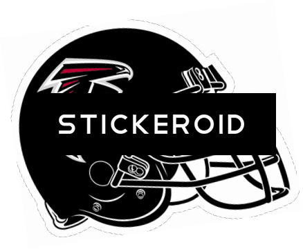 Atlanta Falcons Black Helmet Шлем - Pittsburgh Steelers Helmet - Transparent PNG Free Download