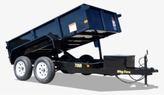 2018 Big Tex Trailers - Dump Trailers - Transparent PNG Free Download