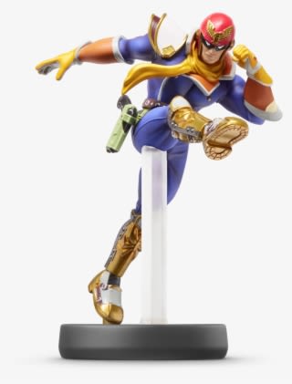 Amiibo/captain Falcon - Transparent PNG Free Download