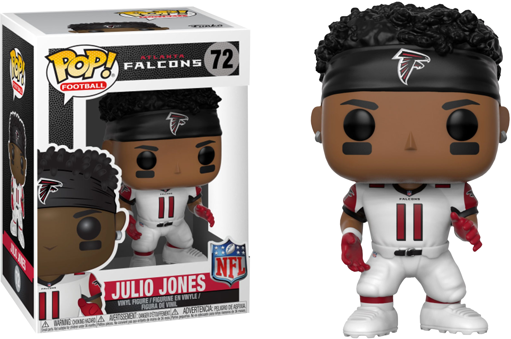 Julio Jones Atlanta Falcons Funko Pop Vinyl Figure - Jerry Rice Funko Pop - Transparent PNG Free Download