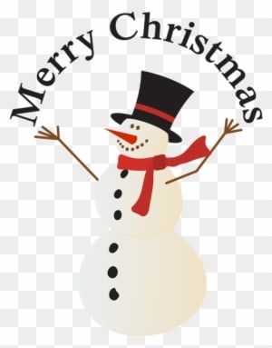 Merry Christmas Snowman Clipart - Merry Christmas Snowman Clipart - Transparent PNG Free Download