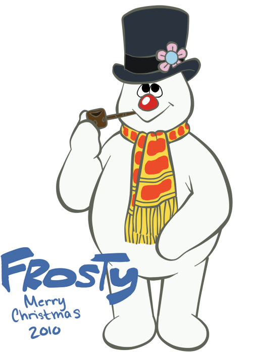 Andrewartist 4 0 Frosty The Snowman By Kinotastic - Frosty The Snowman Illustration - Transparent PNG Free Download