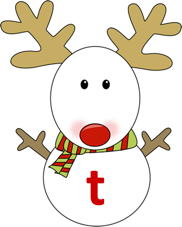 Reindeer Snowman - Reindeer Snowman - Transparent PNG Free Download