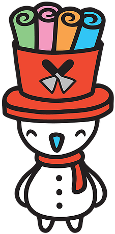 Snowman Ice Cream - Snowman Rolling Ice Cream - Transparent PNG Free Download