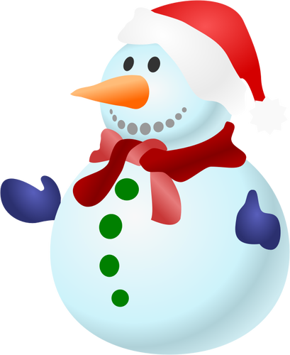 Von Fröhlich Bunten Schneemann Mit Schal Clipart - Christmas Snowman Clip Art - Transparent PNG Free Download