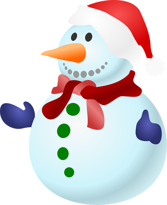 Immagine Gratis Su Pixabay - Christmas Snowman Clip Art - Transparent PNG Free Download