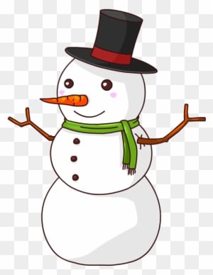 Cartoon Snowman No Background - Transparent PNG Free Download