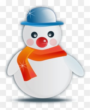 Netalloy Snowman Glossy Scalable Vector Graphics Svg - Snowman Vector Png - Transparent PNG Free Download