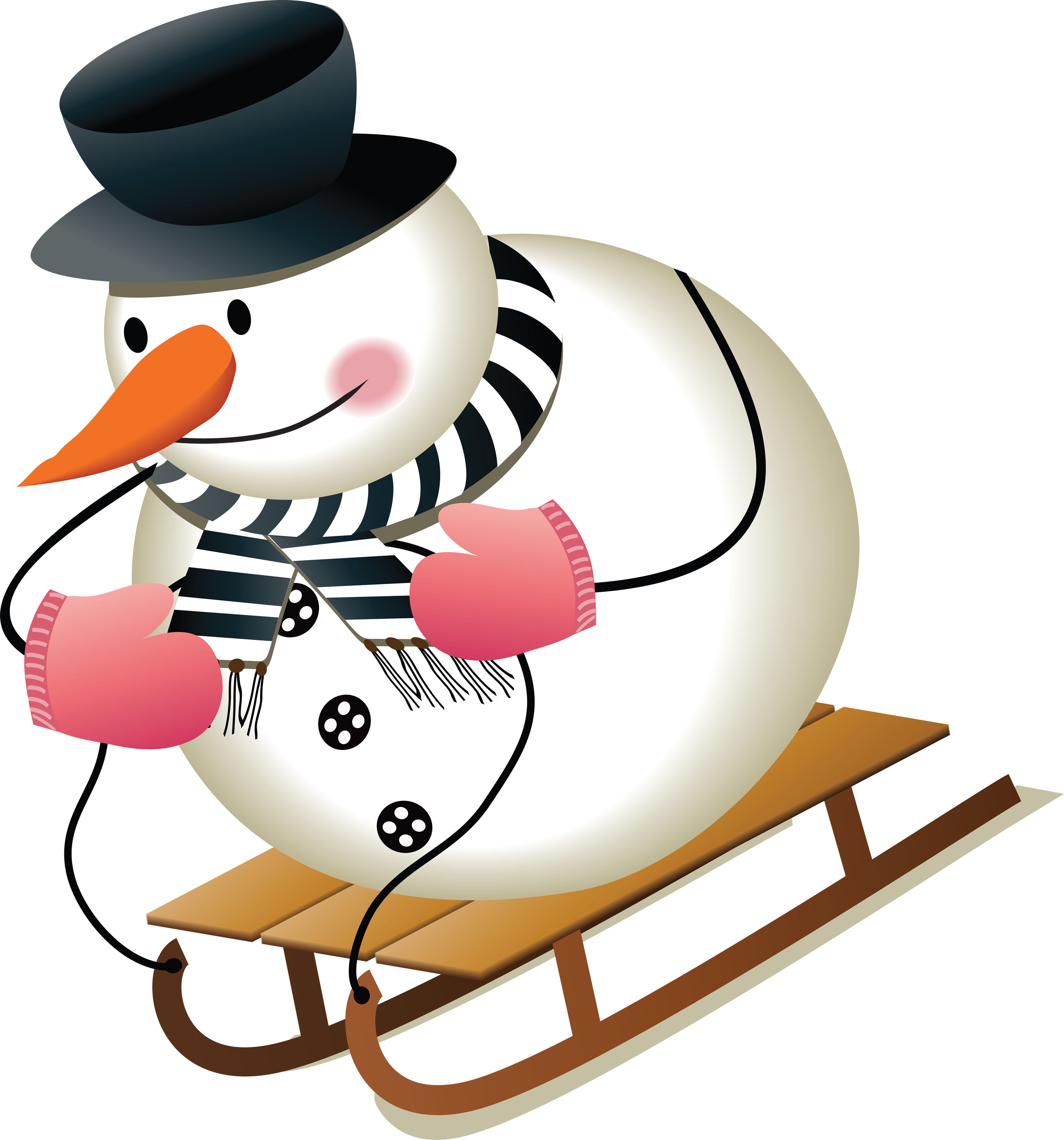 Snowman Png Image - Cute Snowman Clipart - Transparent PNG Free Download