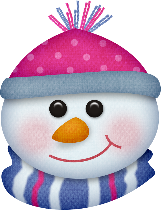 Snowman Clipartwinter Clipartsnowman Facessnowmenchristmas - Snowman Head Clipart - Transparent PNG Free Download
