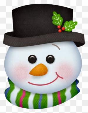 Arana Альбом «scrap Kits / Scrap Kits 13 / Sk Winter - Snowman Face Clip Art - Transparent PNG Free Download