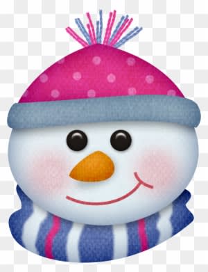 Snowman Clipartwinter Clipartsnowman Facessnowmenchristmas - Snowman Head Clipart - Transparent PNG Free Download