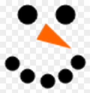Snowman - Snowman Roblox Face - Transparent PNG Free Download