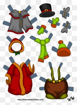 Snowman Page 1 - Snowman Paper Doll - Transparent PNG Free Download