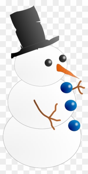 Snow Man Hombre De Nieve - Animated Clipart Snowman - Transparent PNG Free Download