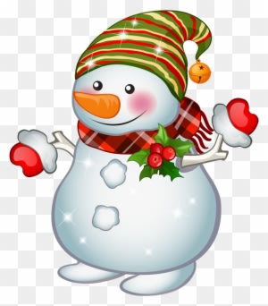2016 Merry Christmas And Happy New Year Vector Background - Snowman - Transparent PNG Free Download