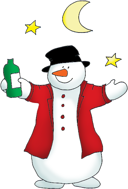 Snowman - Snowman Drinking Clipart Free - Transparent PNG Free Download