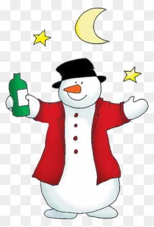 Snowman - Snowman Drinking Clipart Free - Transparent PNG Free Download