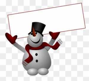 Snowman Clipart - Merry Christmas Winter Snowman. Banner - Transparent PNG Free Download