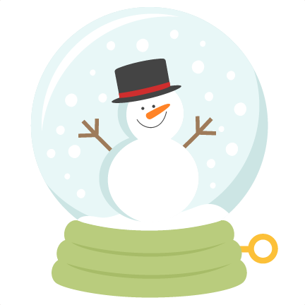 Snowman Snow Globe Svg Scrapbook Title Winter Svg Cut - Snowman Snow Globe Clipart - Transparent PNG Free Download