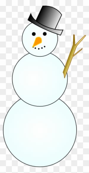 Cheerful Snowman Royalty Free Vector Image - Snowman Clip Art - Transparent PNG Free Download